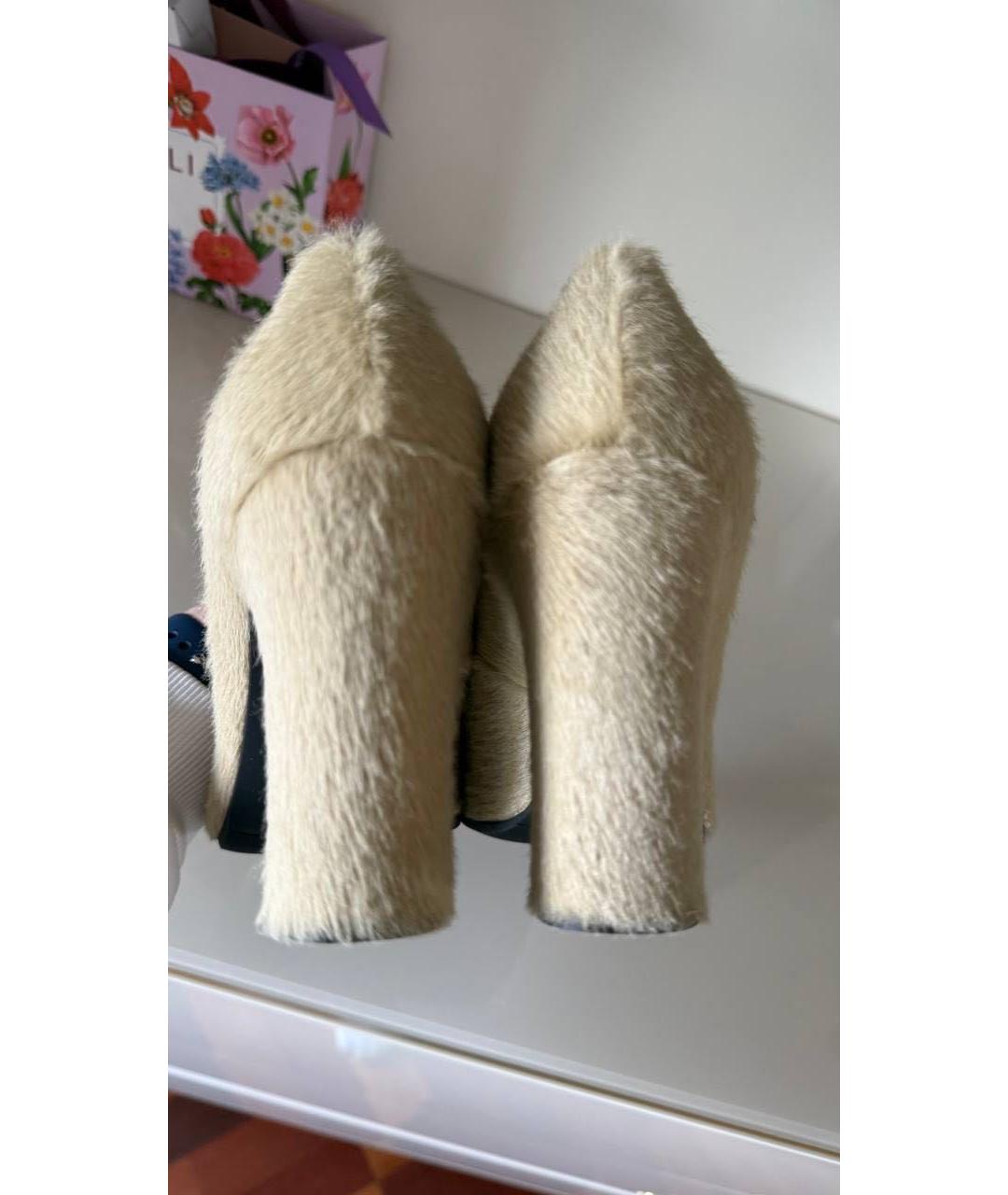 THE ROW Бежевые туфли, фото 4