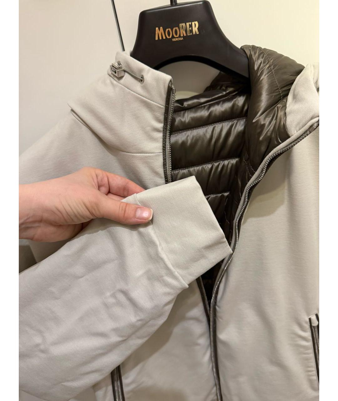 MOORER Коричневая вискозная куртка, фото 4
