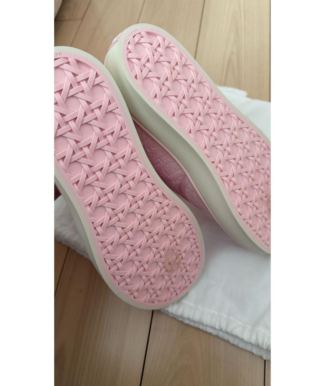 CHRISTIAN DIOR Розовые текстильные кеды, фото 6