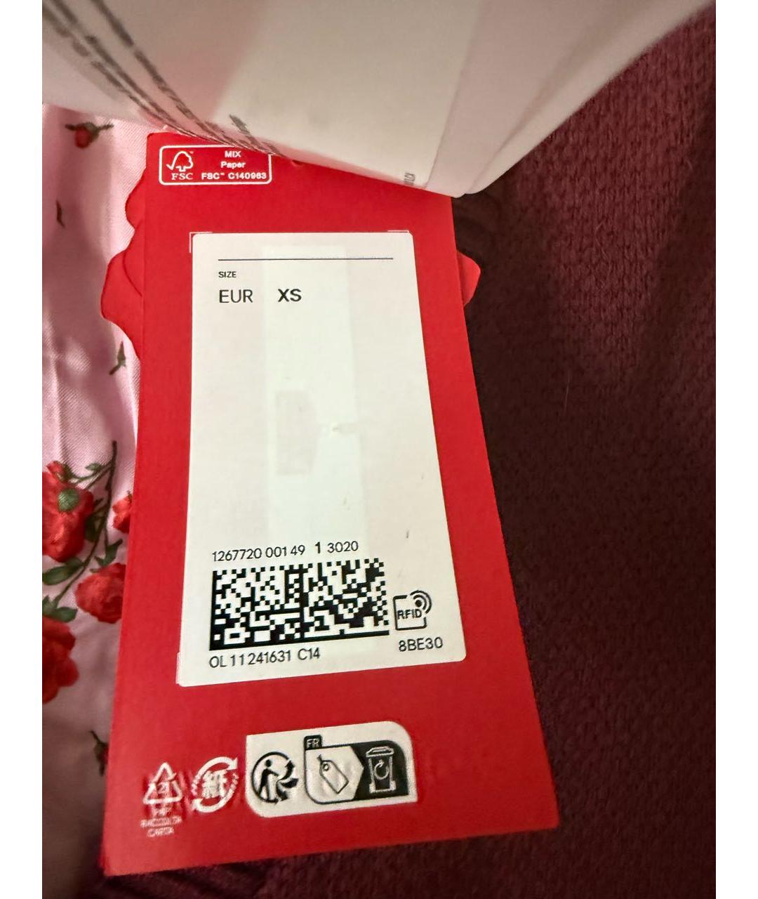 MAGDA BUTRYM Бордовый шерстяной кардиган, фото 6