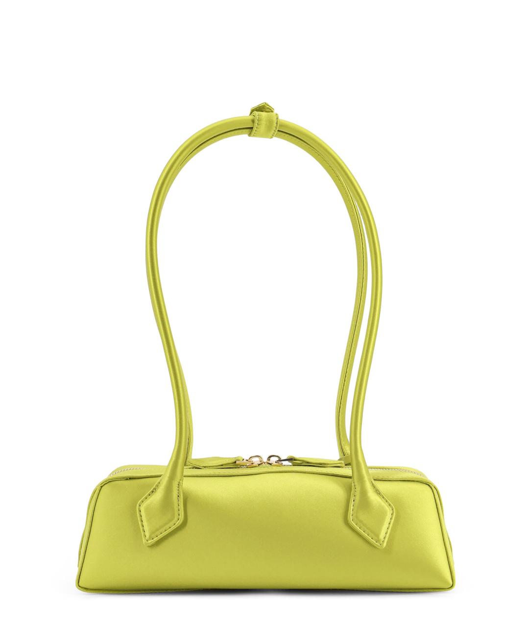 ALAIA Салатовая кожаная сумка тоут, фото 2