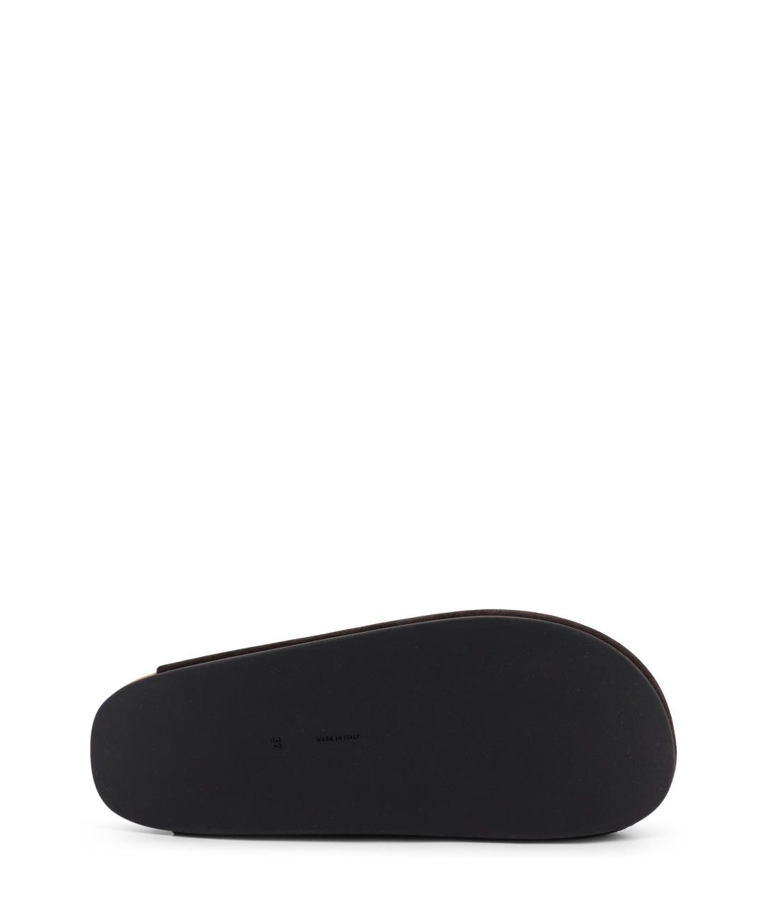 THE ROW Коричневые замшевые сабо, фото 3