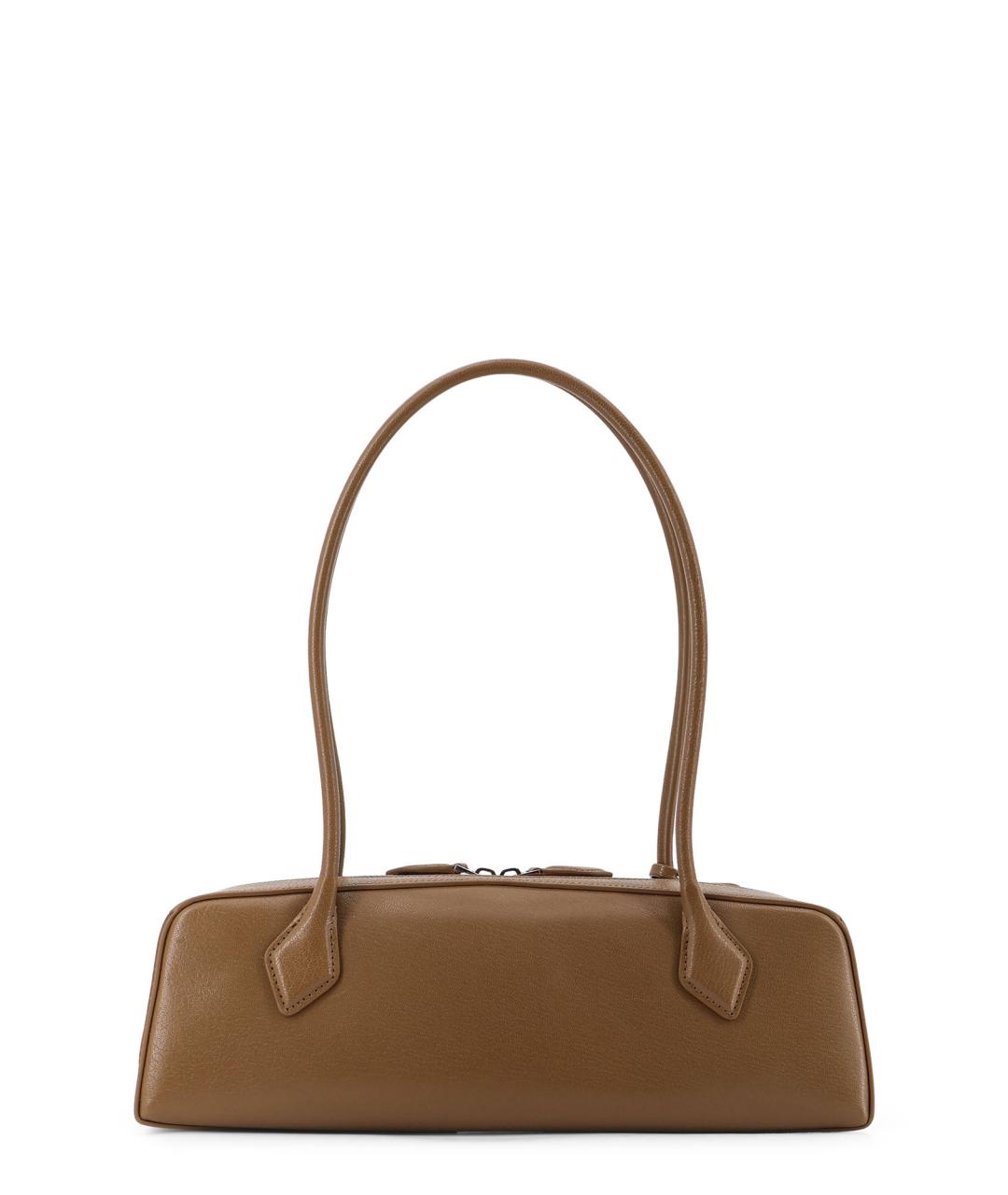 ALAIA Коричневая кожаная сумка тоут, фото 2