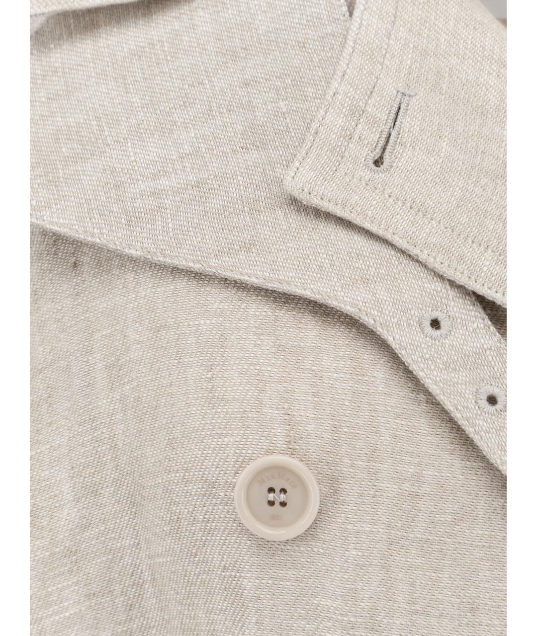 MAX MARA Бежевое пальто, фото 3