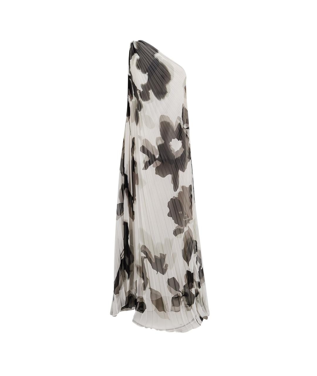 MAX MARA Белое полиэстеровое повседневное платье, фото 2