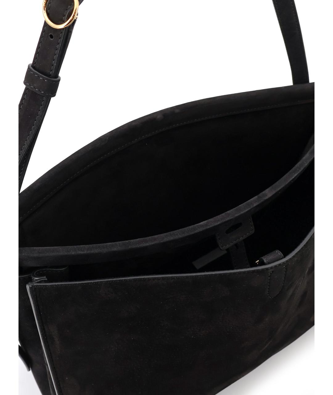 ALAIA Черная замшевая сумка через плечо, фото 4