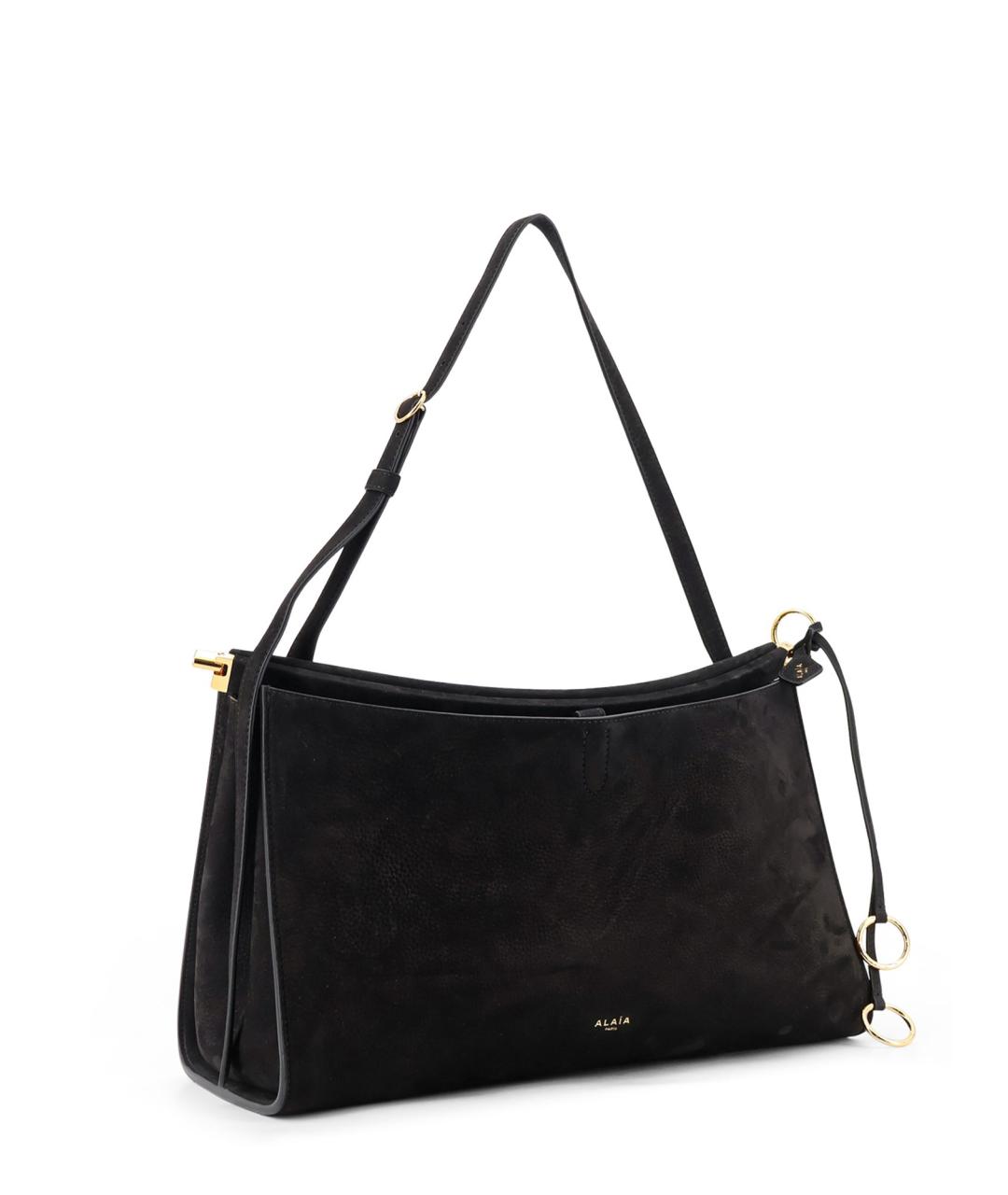 ALAIA Черная замшевая сумка через плечо, фото 3