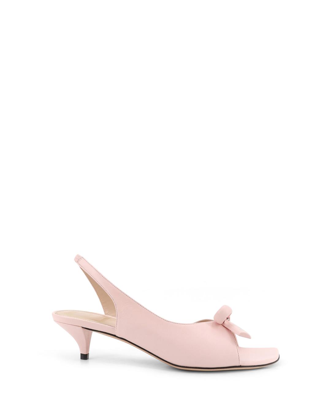 CHRISTIAN DIOR Розовые босоножки, фото 1