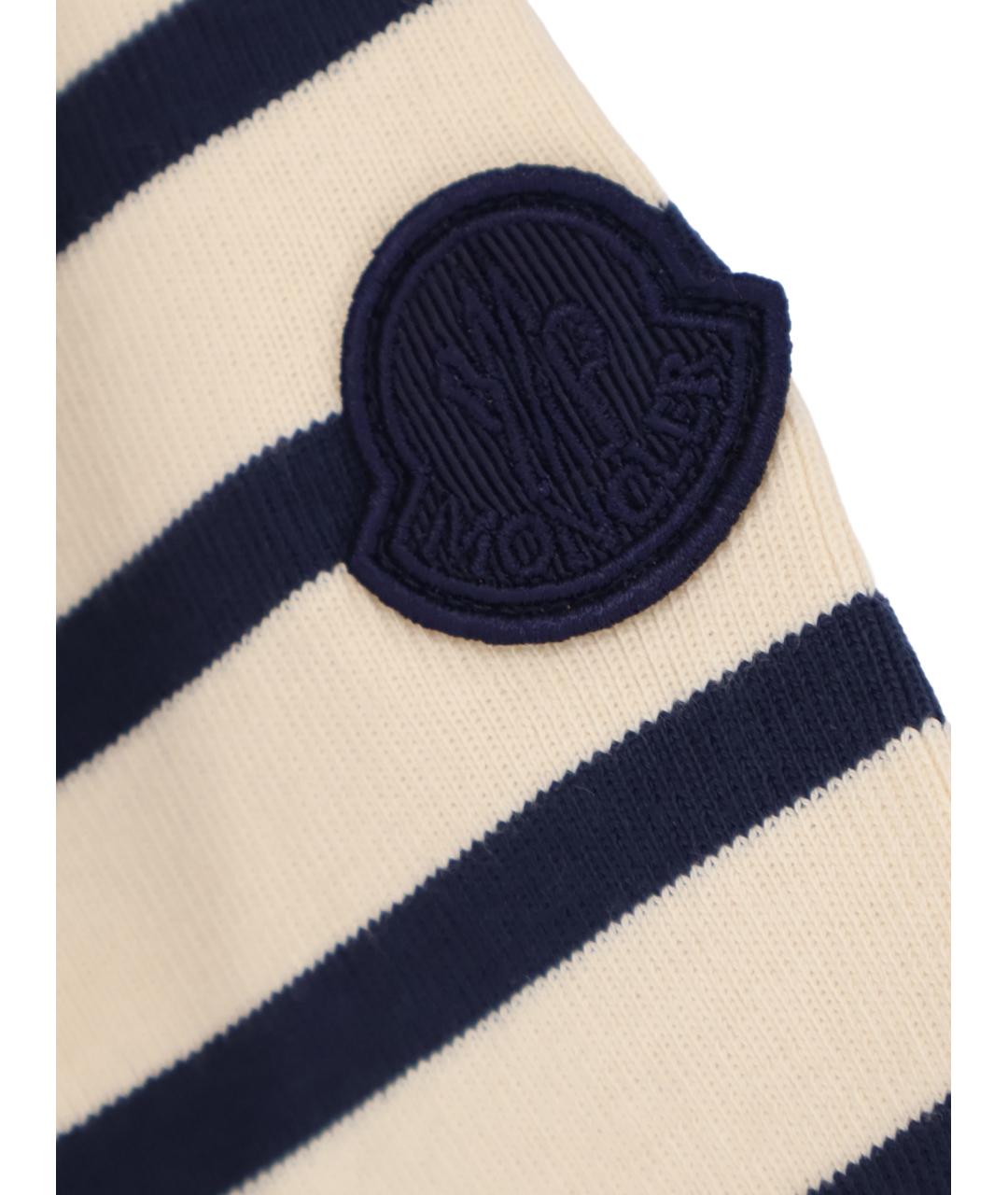 MONCLER Мульти хлопковая футболка, фото 3