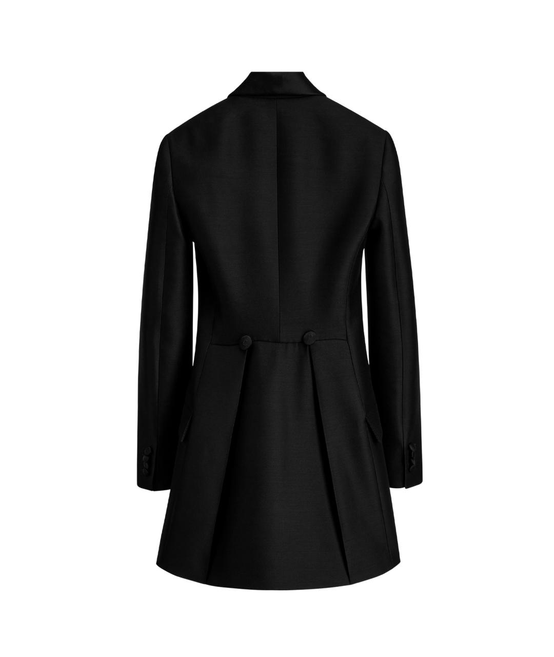 CHRISTIAN DIOR Черный шерстяной жакет/пиджак, фото 2