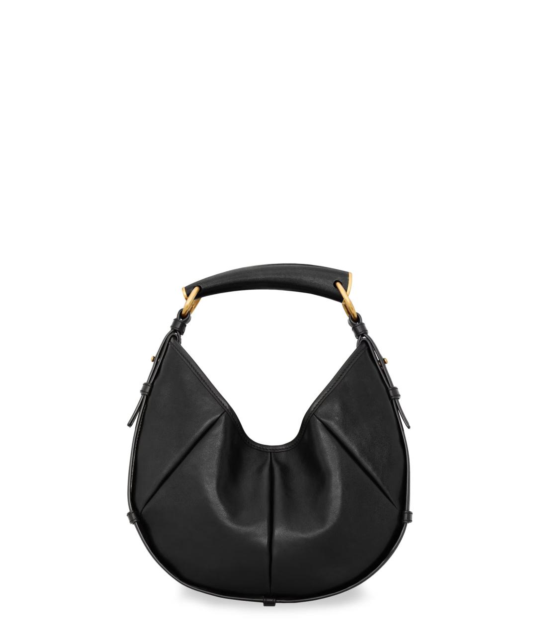 SAINT LAURENT Черная кожаная сумка тоут, фото 2