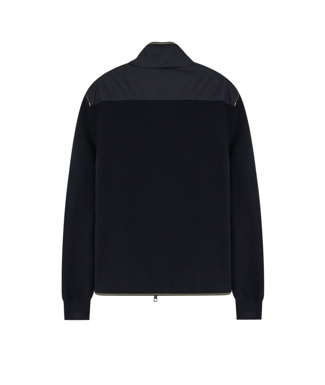 MONCLER Черная полиамидовая куртка, фото 2