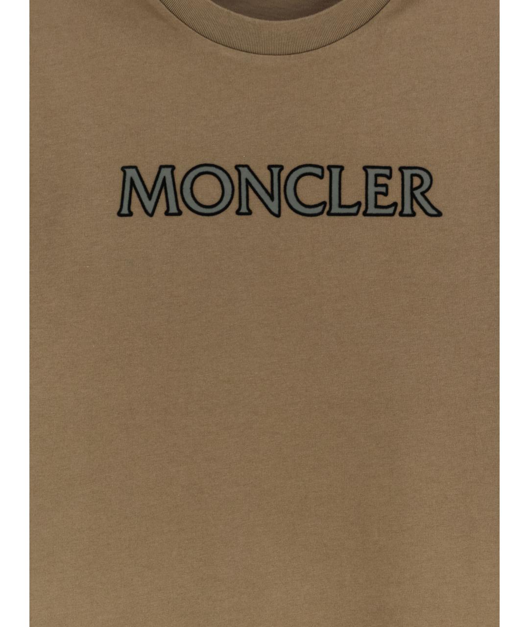 MONCLER Хлопковая футболка, фото 3