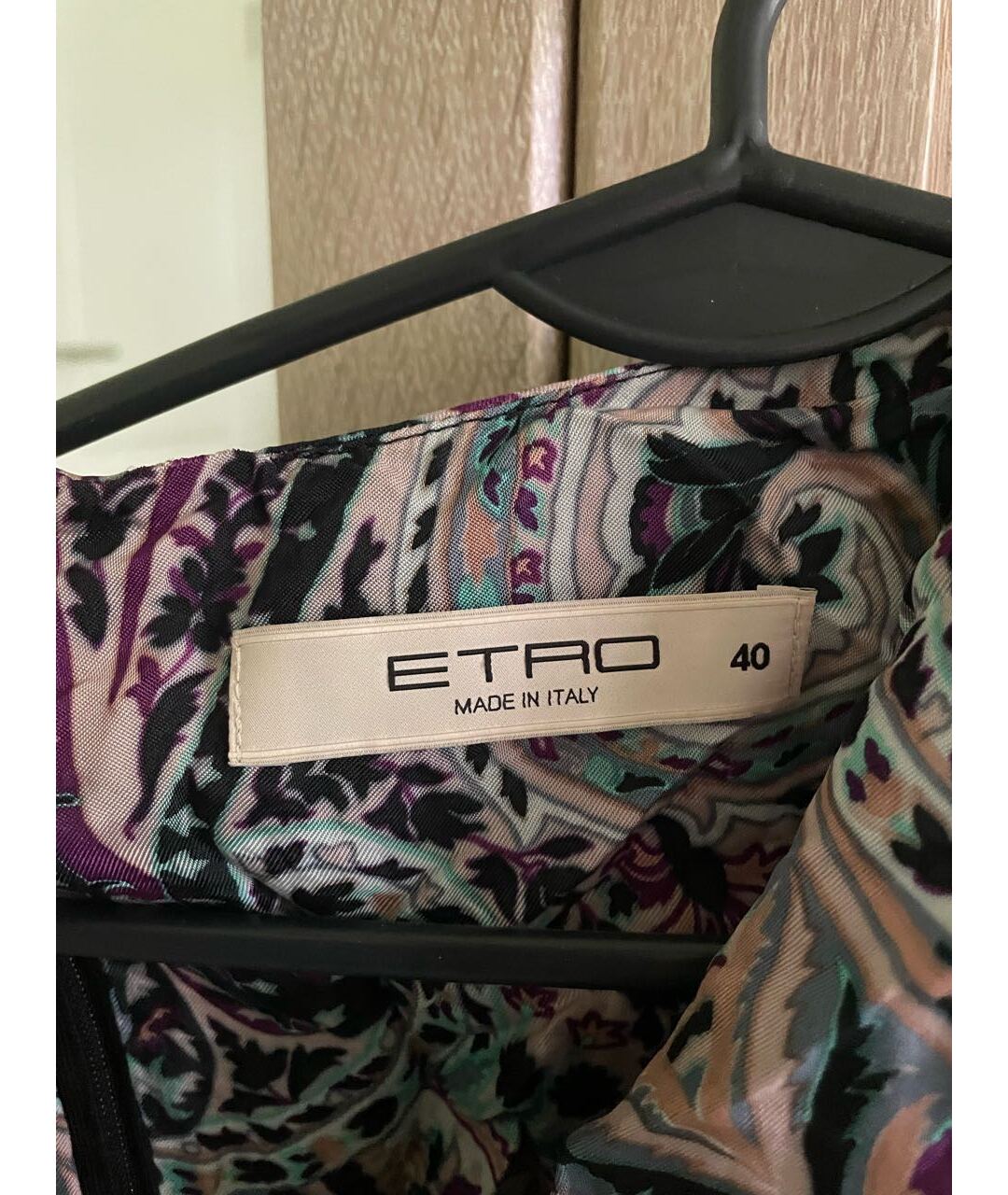 ETRO Мульти вискозное платье, фото 4
