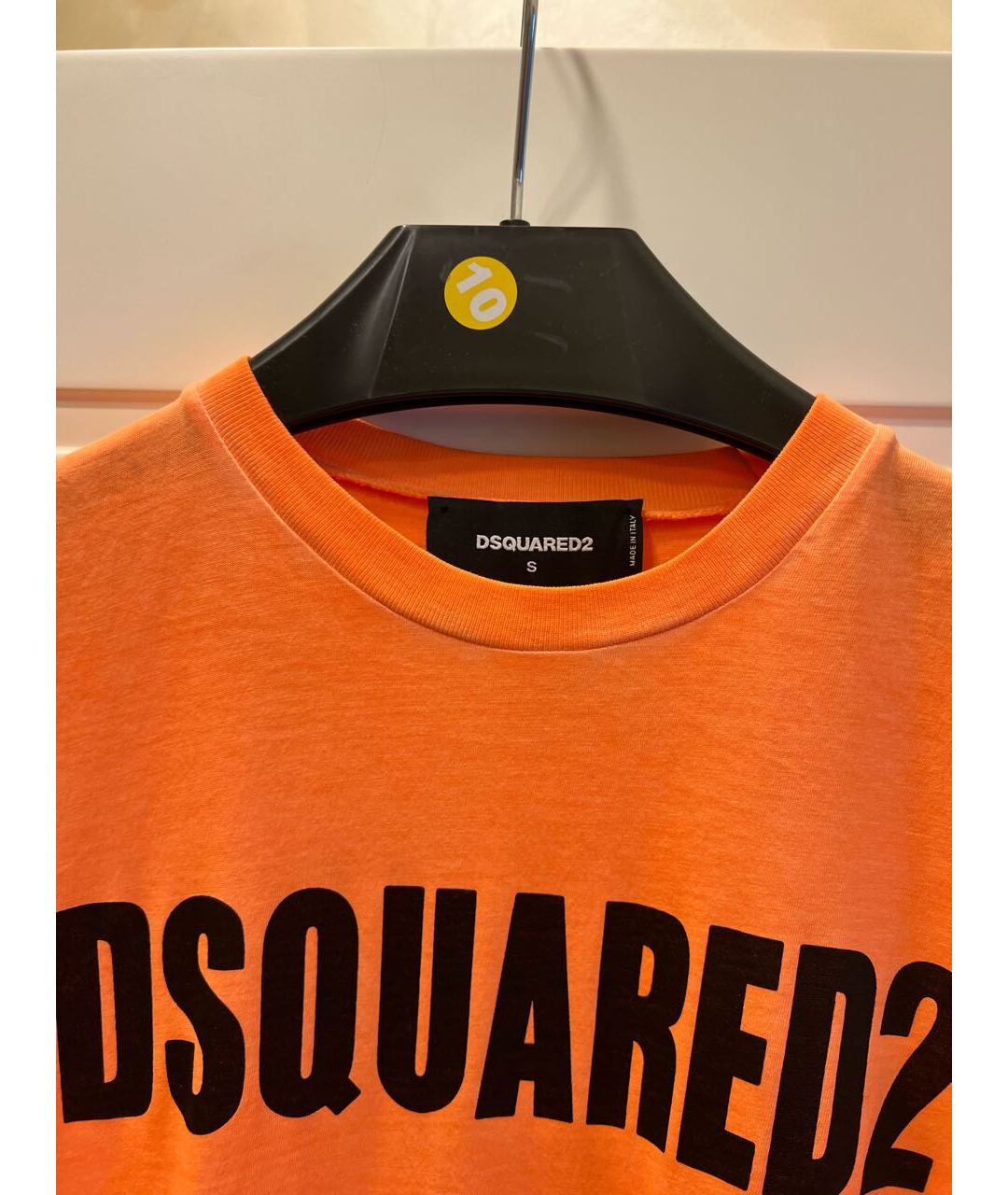 DSQUARED2 Оранжевая футболка, фото 3