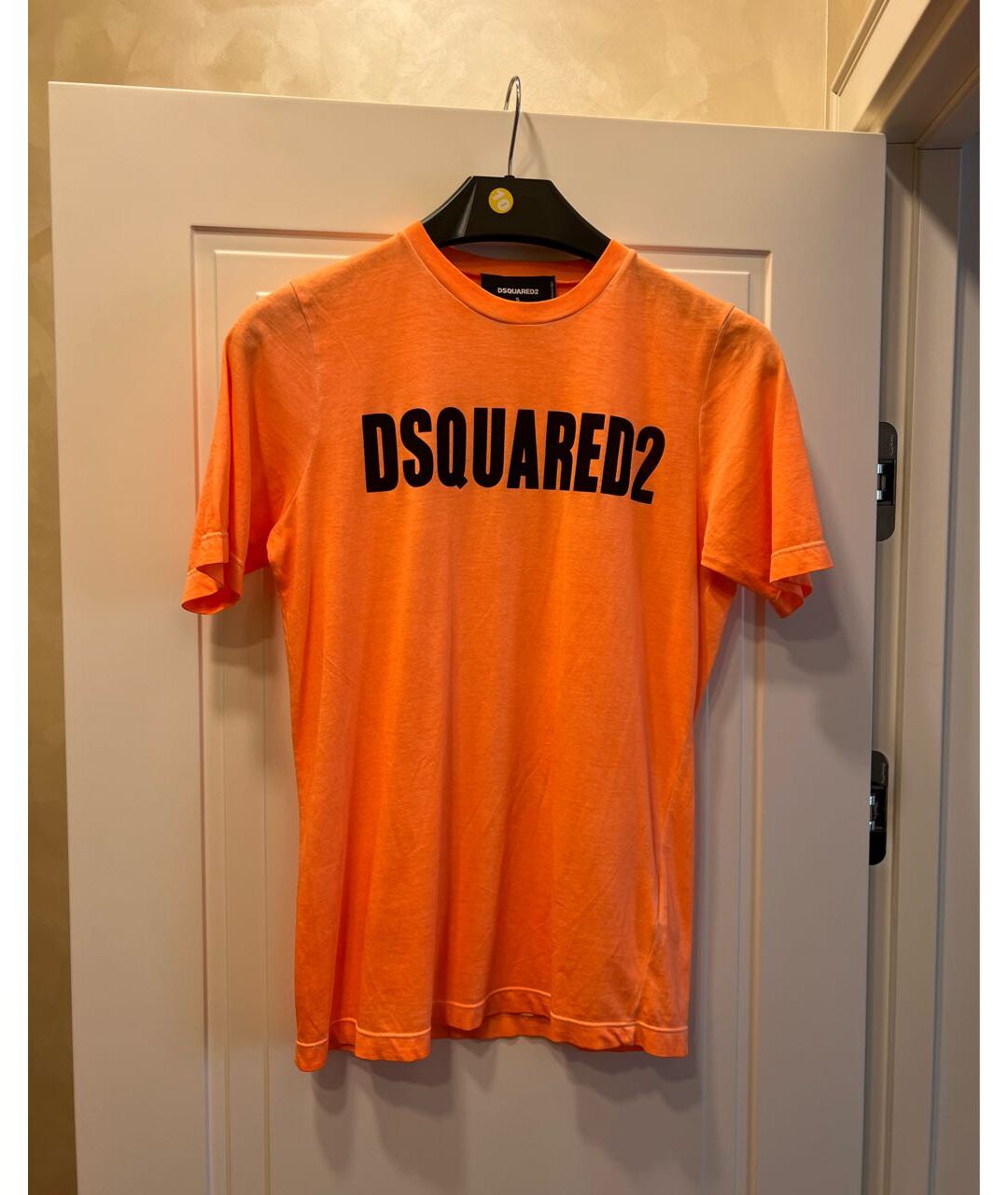 DSQUARED2 Оранжевая футболка, фото 6