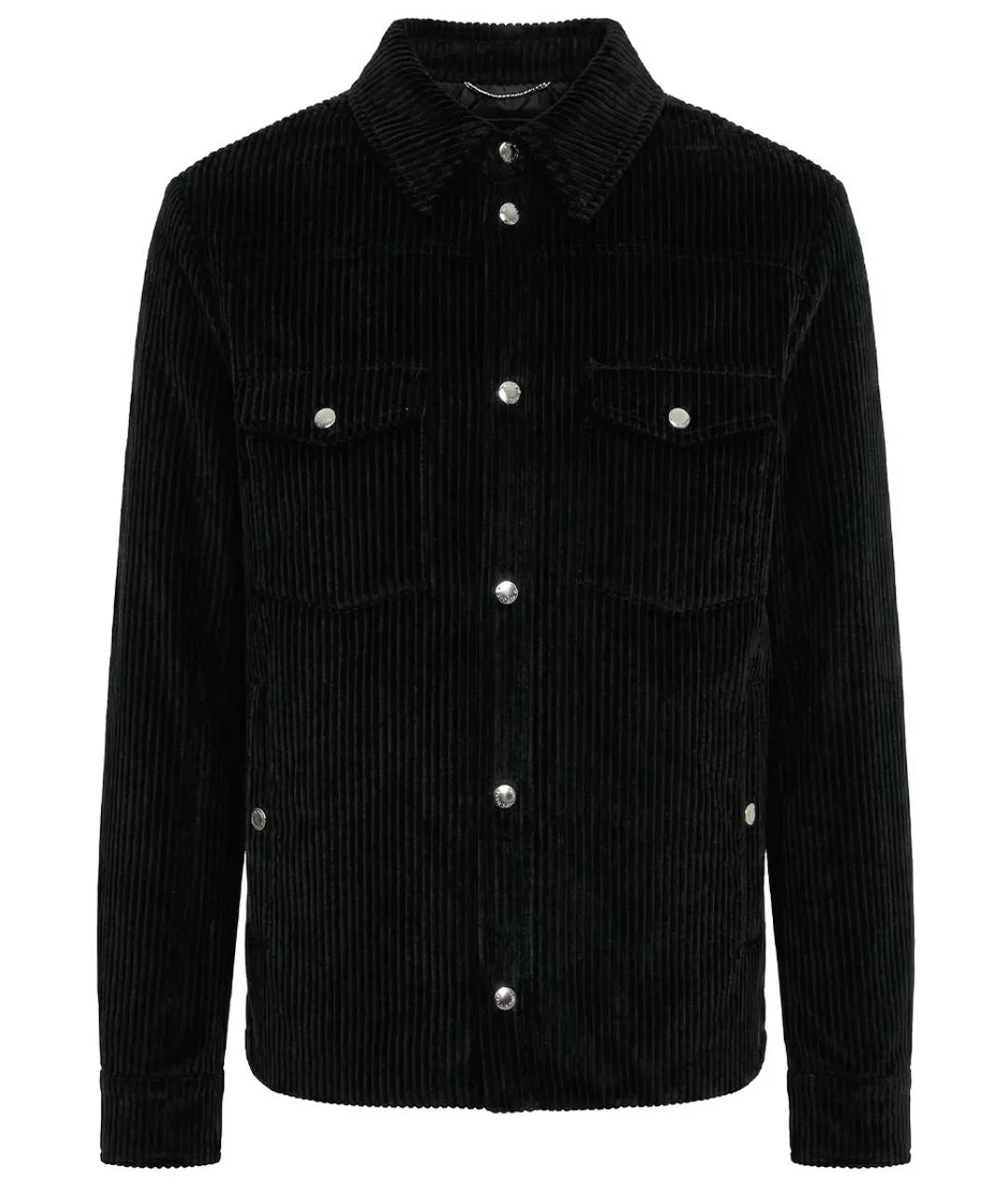 DOLCE&GABBANA Черная хлопковая куртка, фото 1