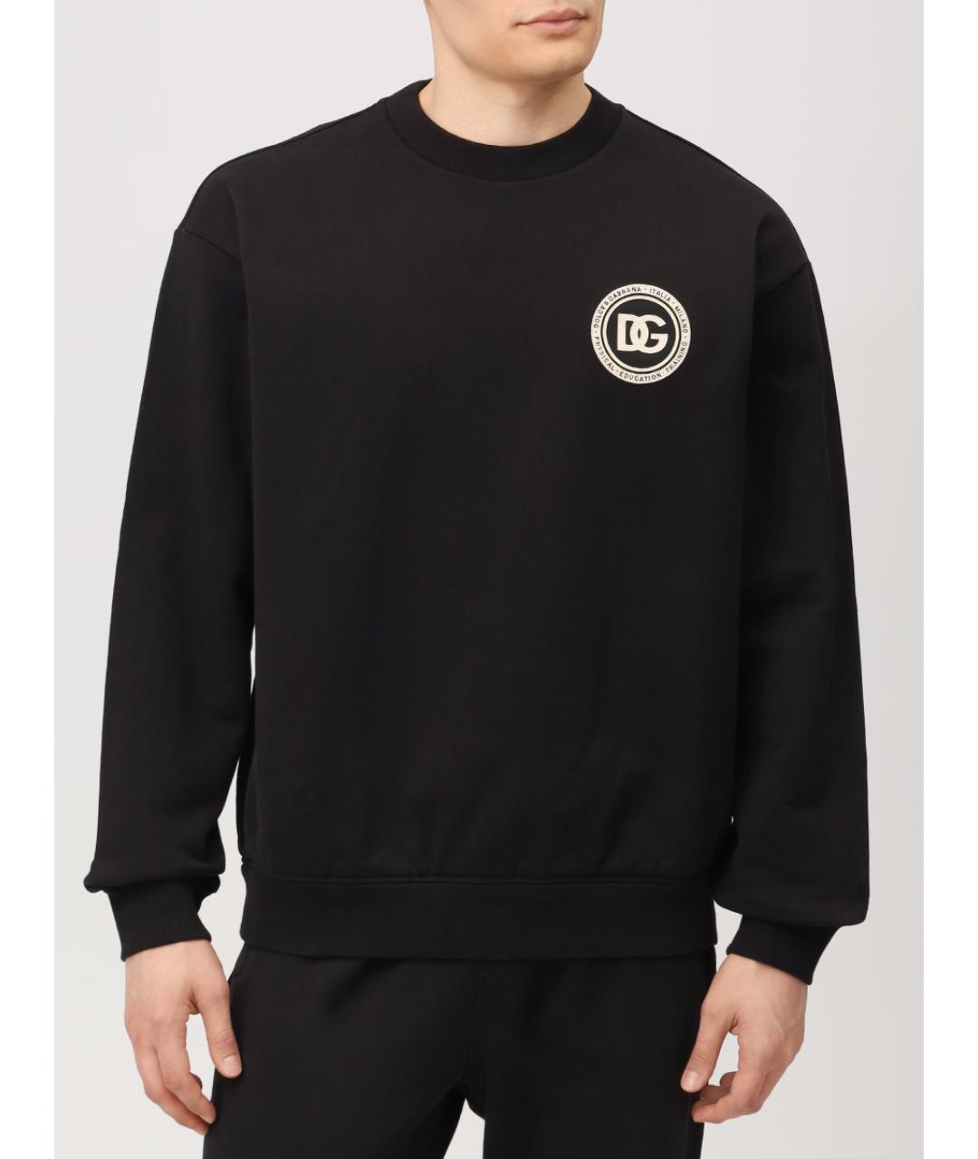 DOLCE&GABBANA Черный повседневный костюм, фото 4