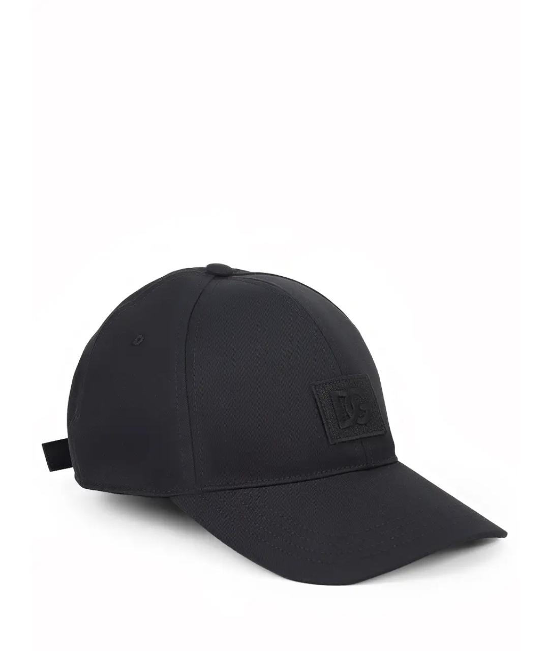 DOLCE&GABBANA Черная кепка/бейсболка, фото 1