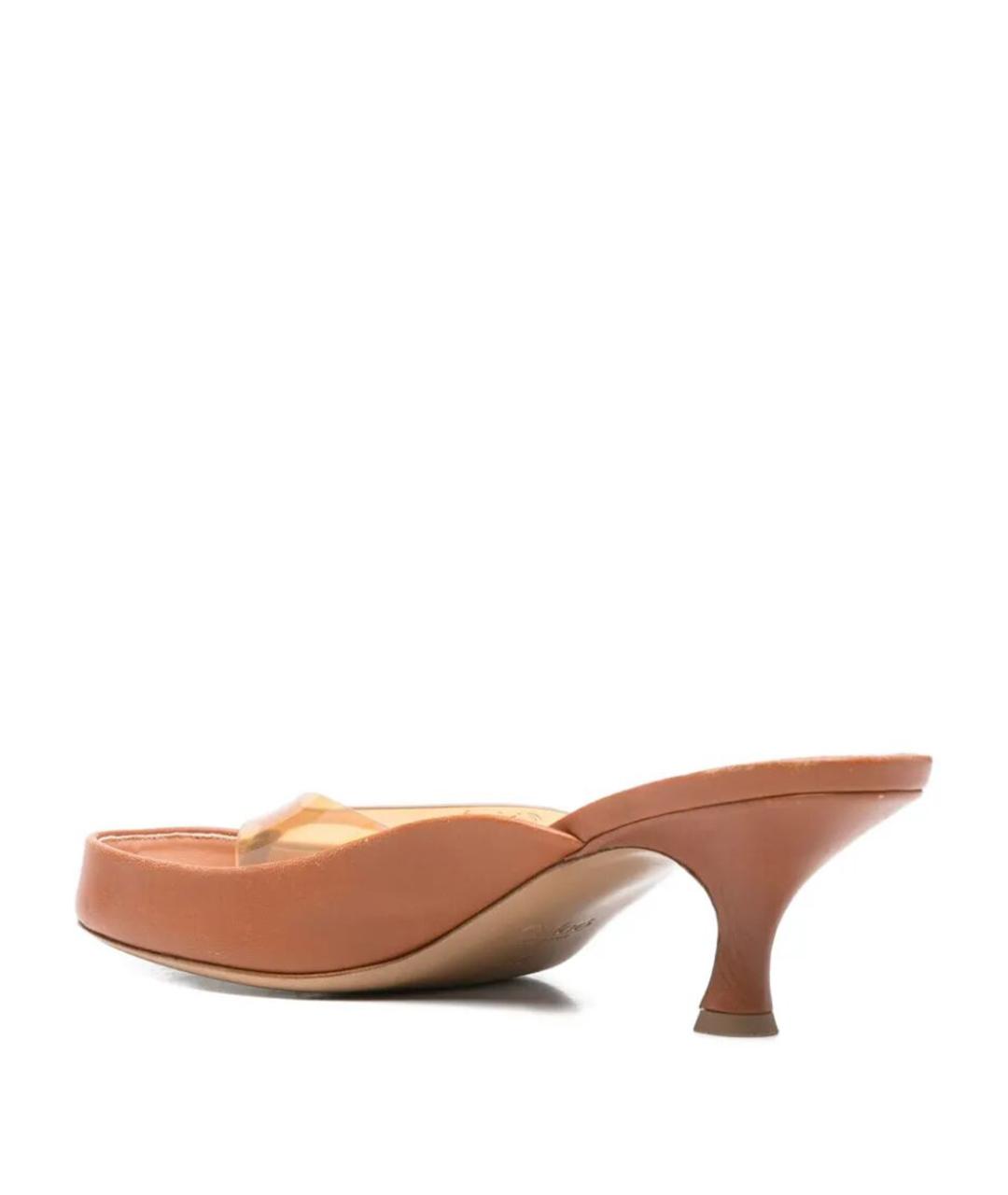 CHLOE Оранжевое мюли, фото 2