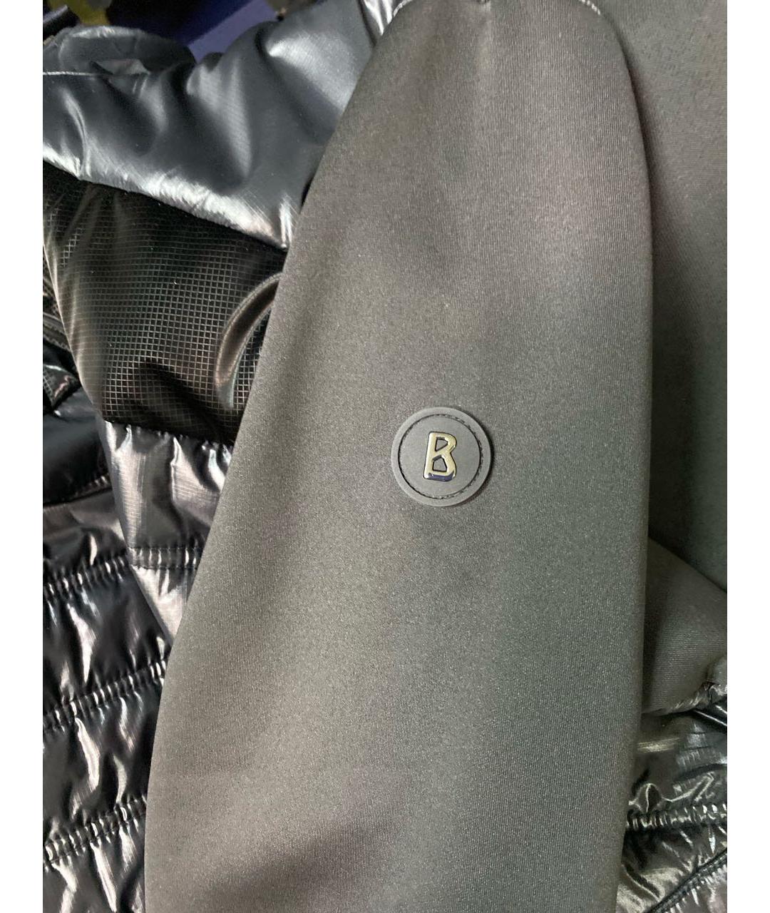 BOGNER Черная полиэстеровая куртка, фото 3