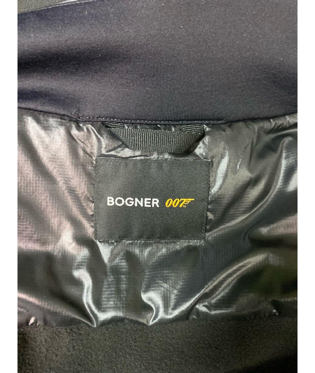 BOGNER Черная полиэстеровая куртка, фото 4