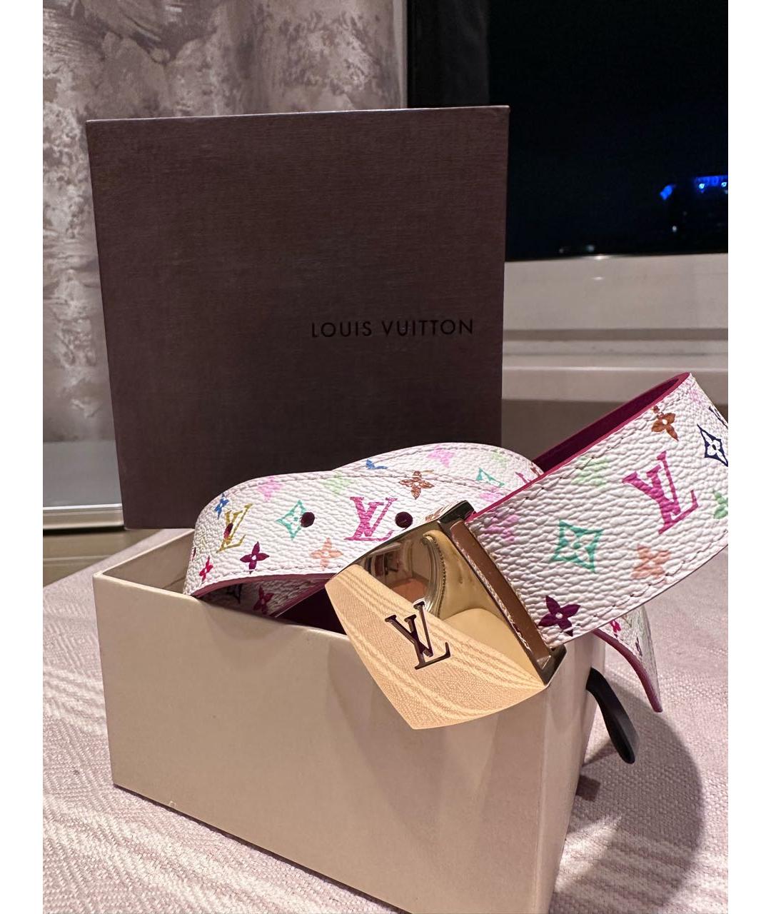 LOUIS VUITTON Мульти кожаный ремень, фото 4