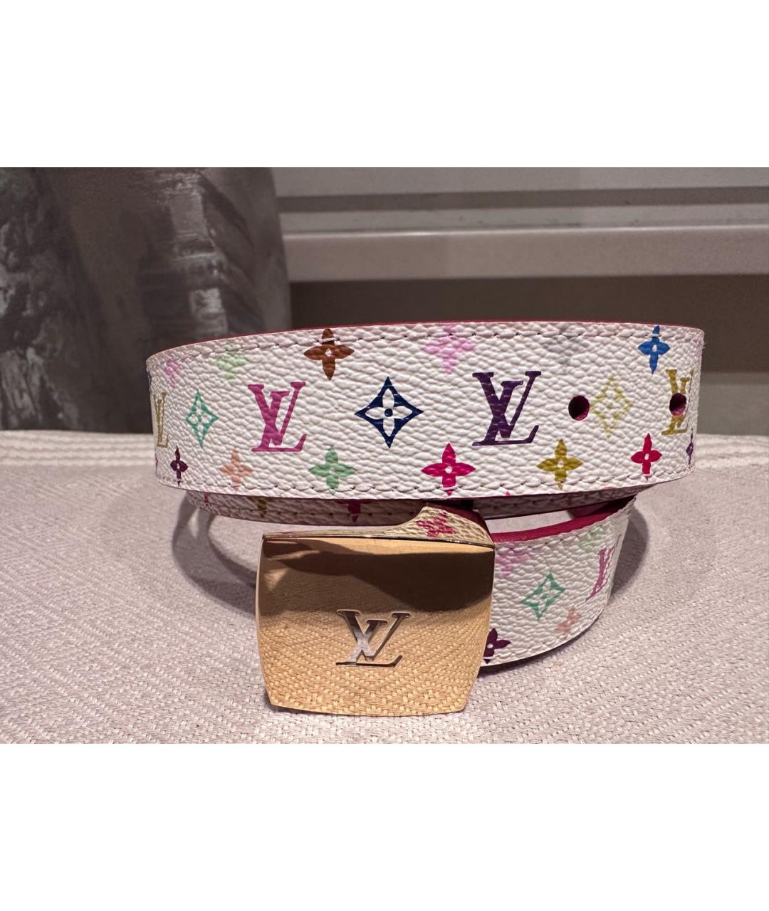 LOUIS VUITTON Мульти кожаный ремень, фото 6