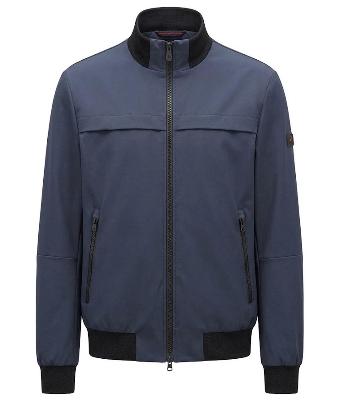 PEUTEREY Синяя полиэстеровая куртка, фото 1