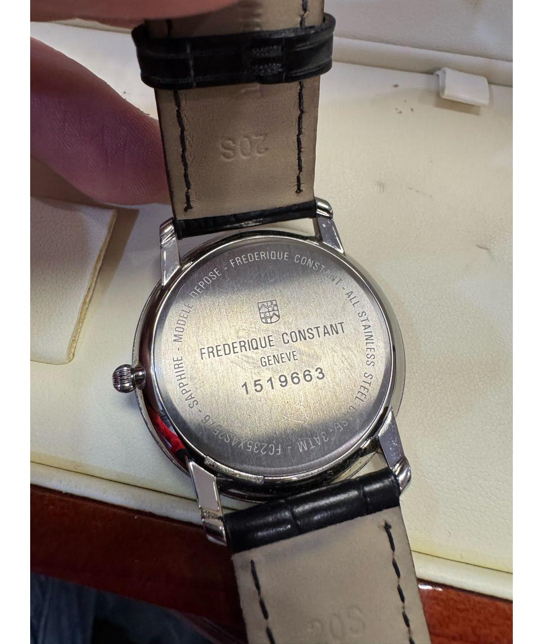 FRED Серебряные стальные часы, фото 6