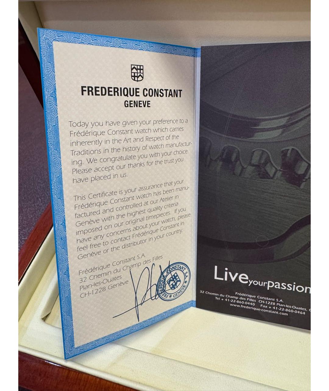 FRED Серебряные стальные часы, фото 7