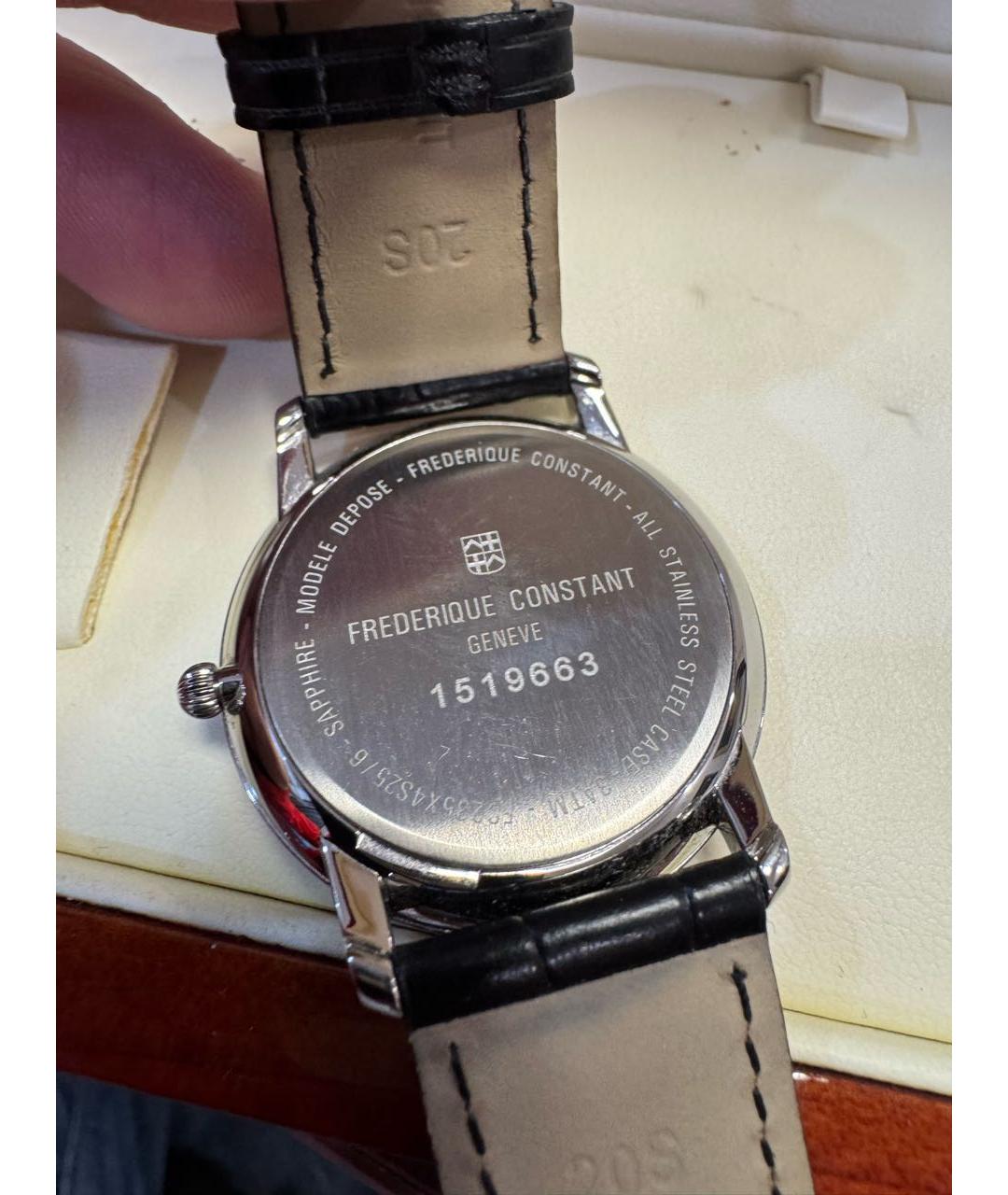 FRED Серебряные стальные часы, фото 3