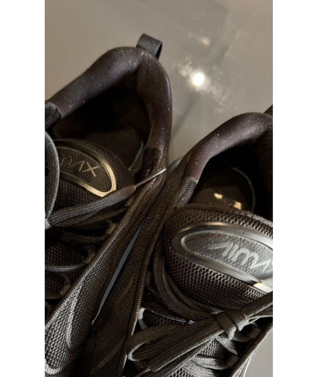 NIKE Черные текстильные низкие кроссовки / кеды, фото 7