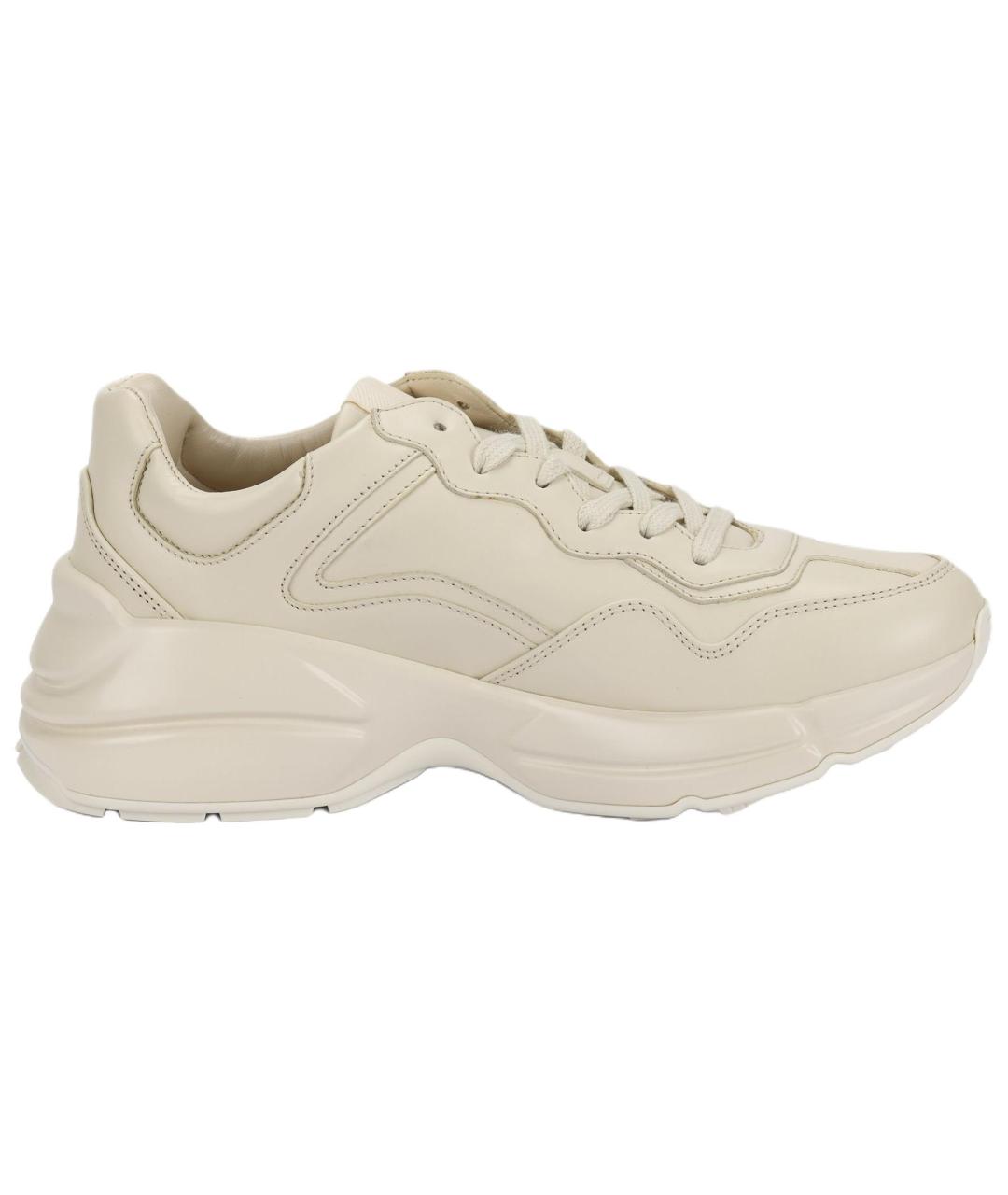 GUCCI Бежевые кроссовки, фото 2