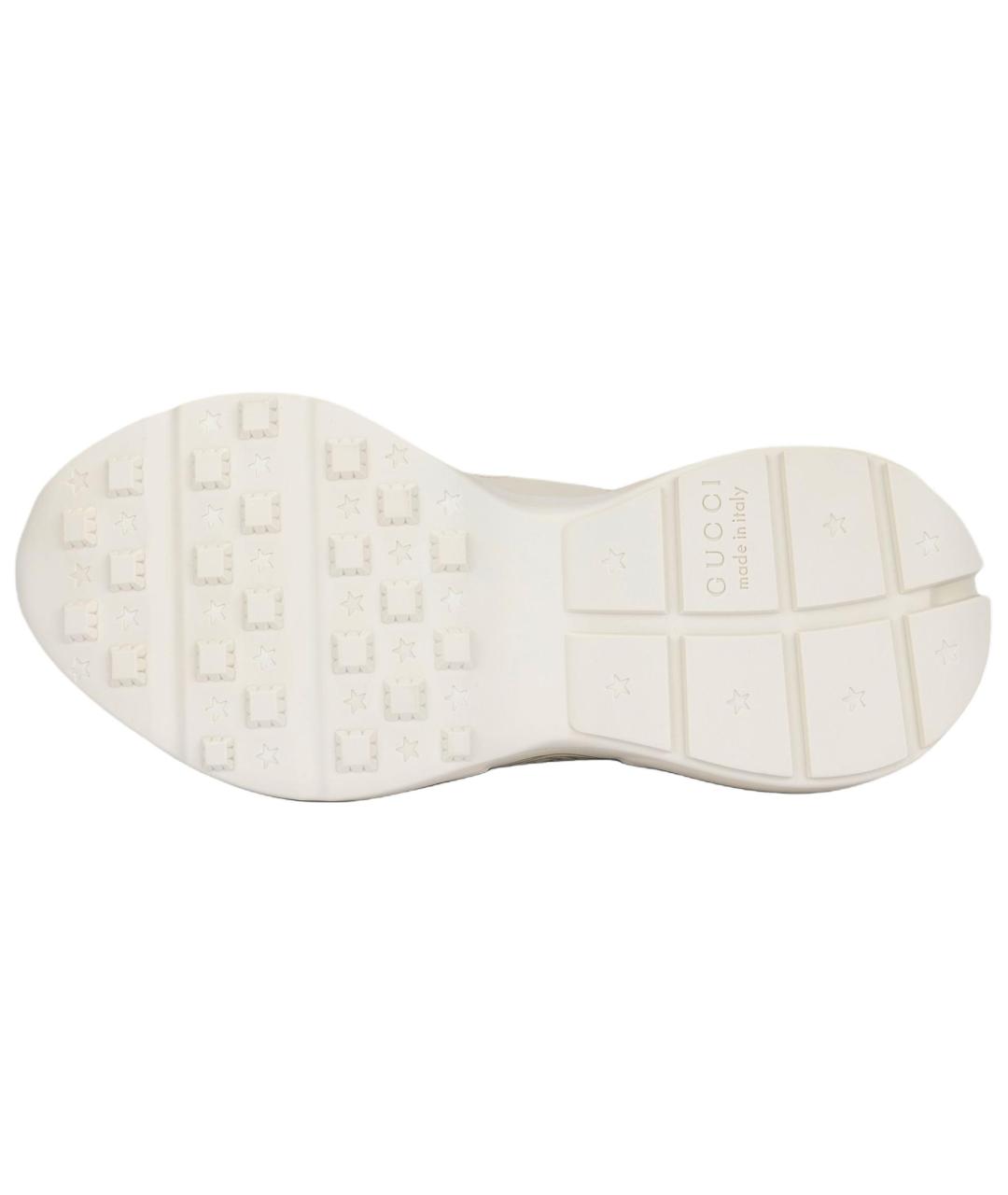 GUCCI Бежевые кроссовки, фото 5