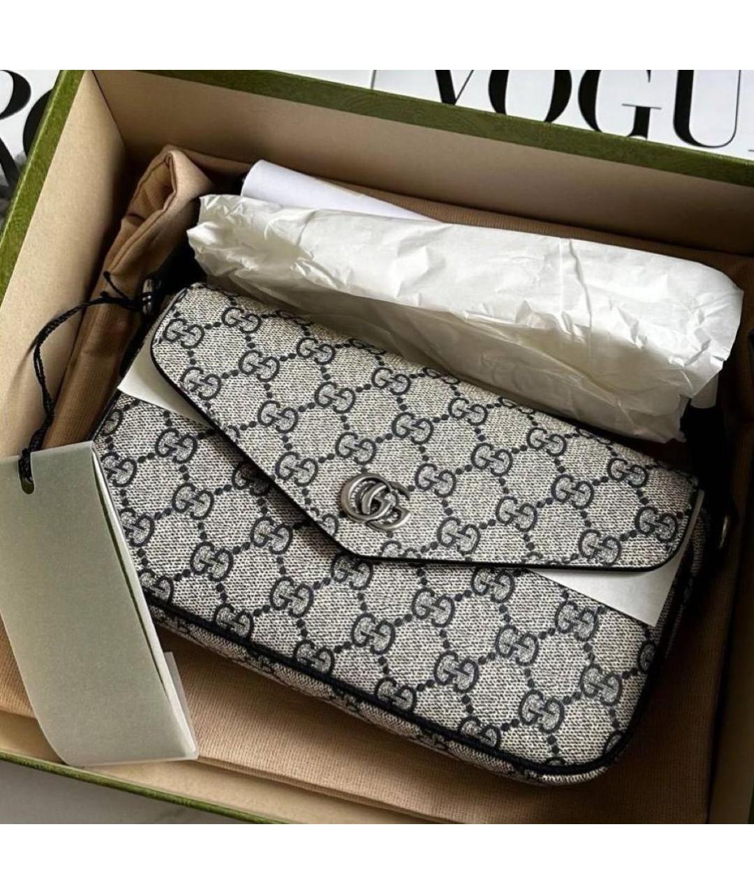 GUCCI Бежевая сумка через плечо, фото 2