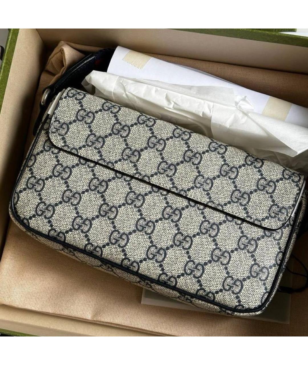 GUCCI Бежевая сумка через плечо, фото 3