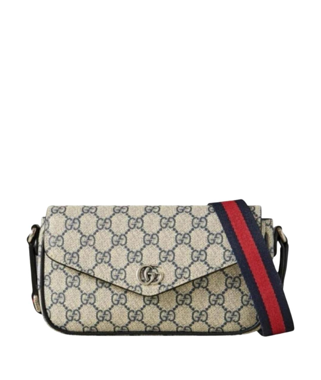 GUCCI Бежевая сумка через плечо, фото 1