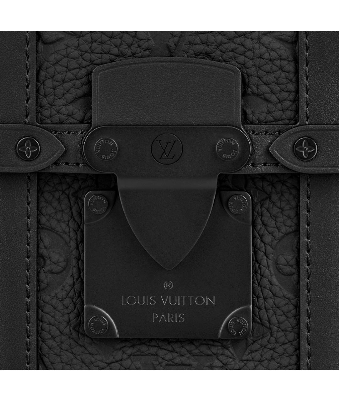 LOUIS VUITTON Черная сумка на плечо, фото 5