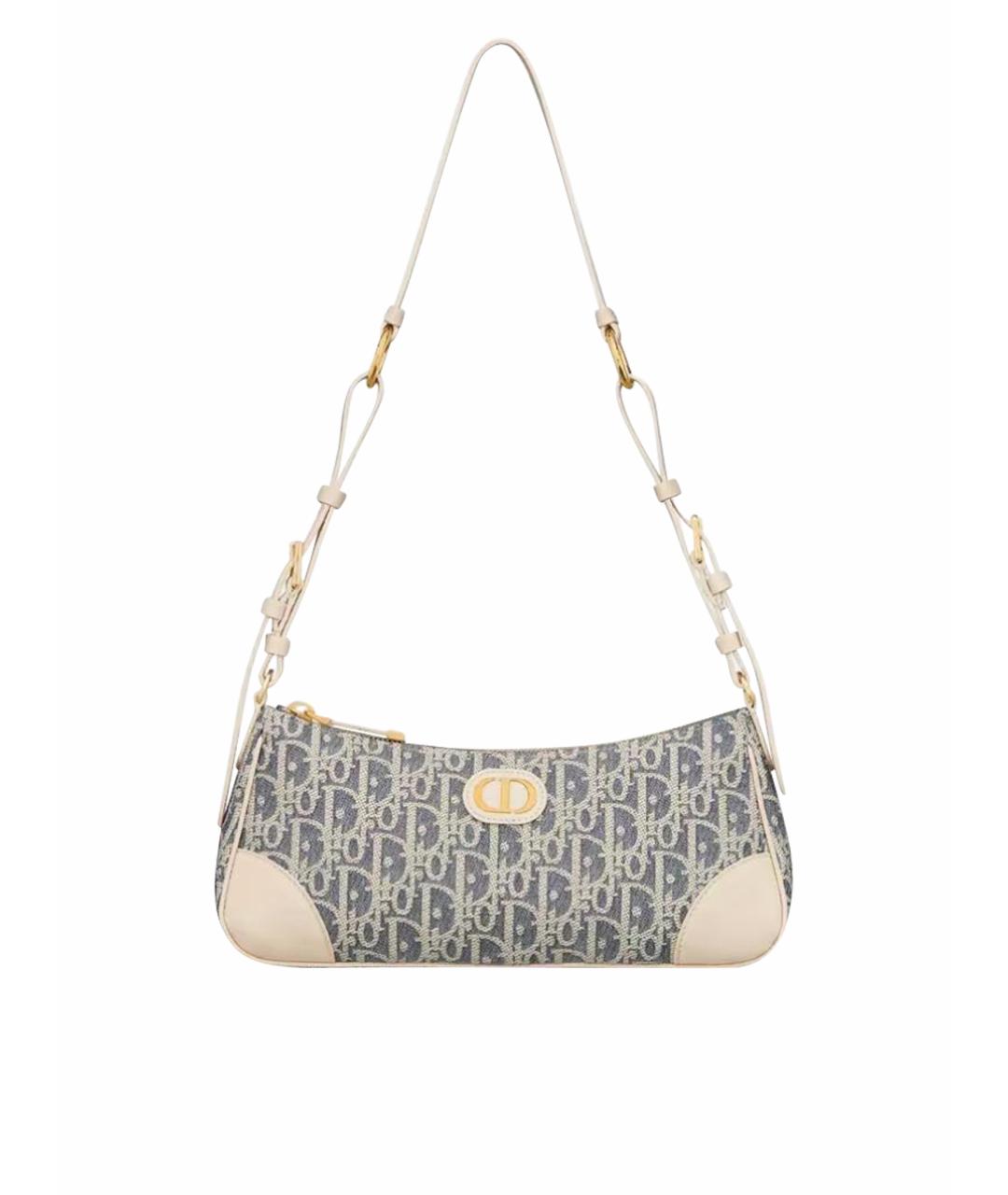 CHRISTIAN DIOR Голубая сумка через плечо, фото 1