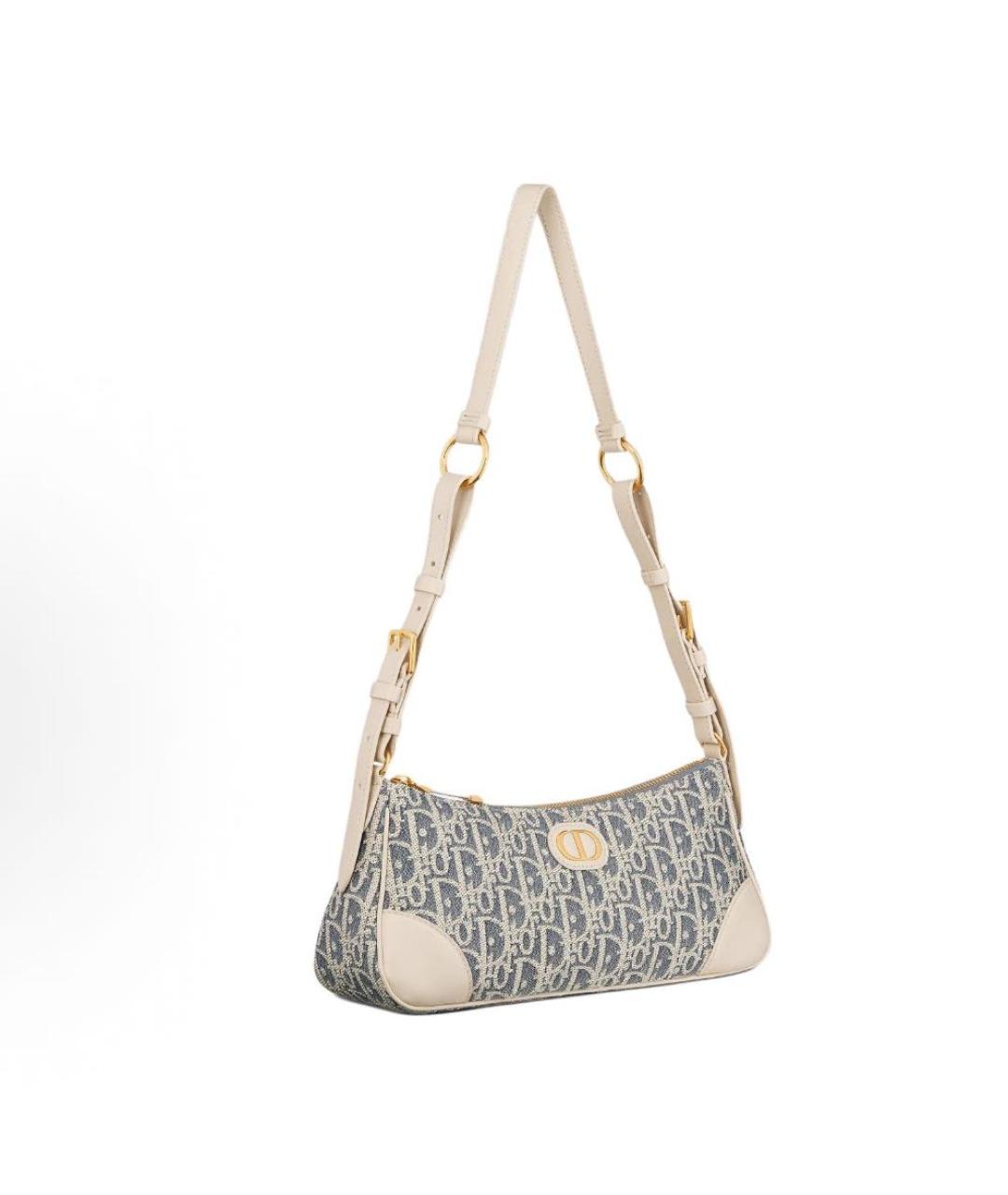 CHRISTIAN DIOR Голубая сумка через плечо, фото 2