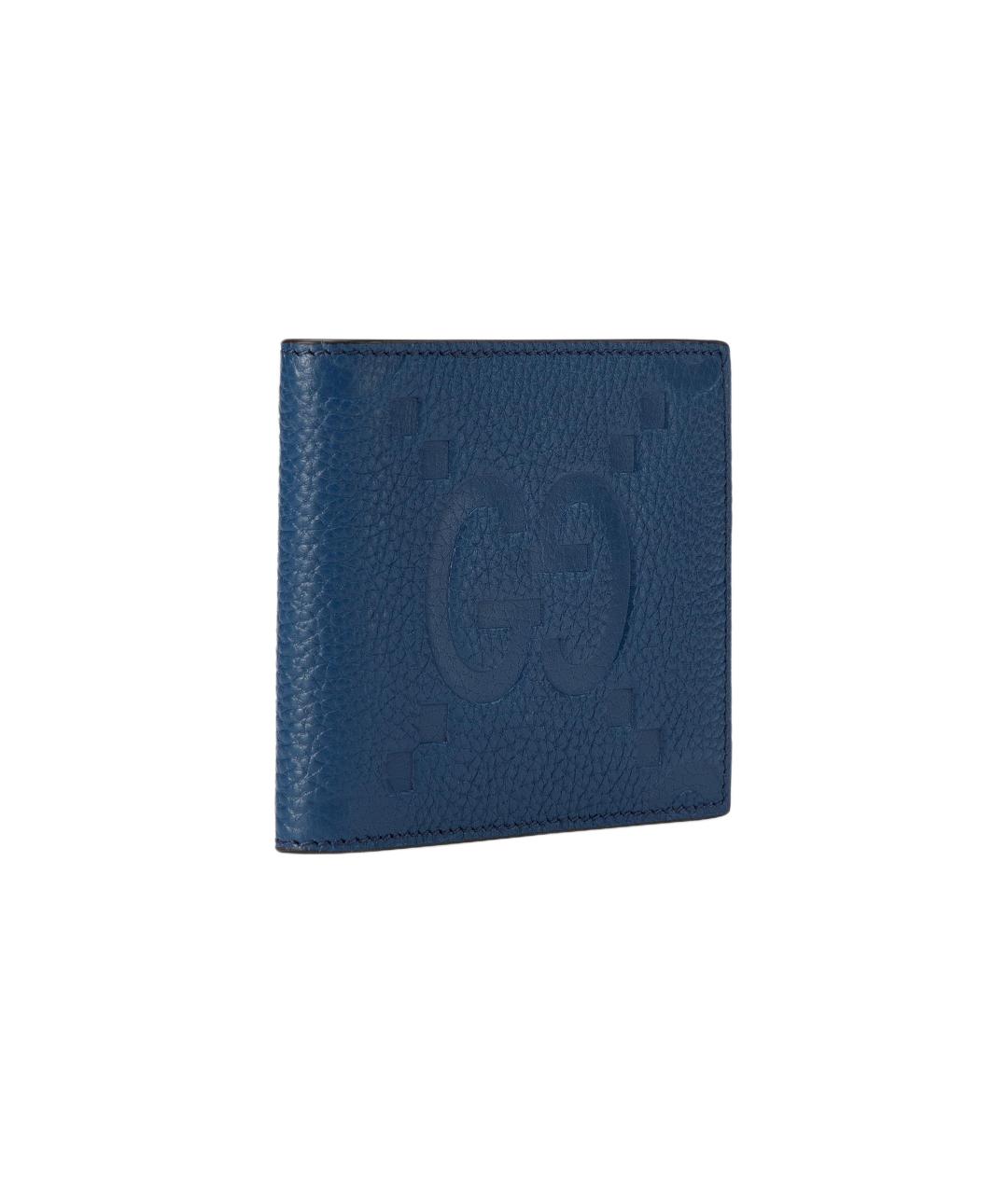 GUCCI Синий кожаный кошелек, фото 2
