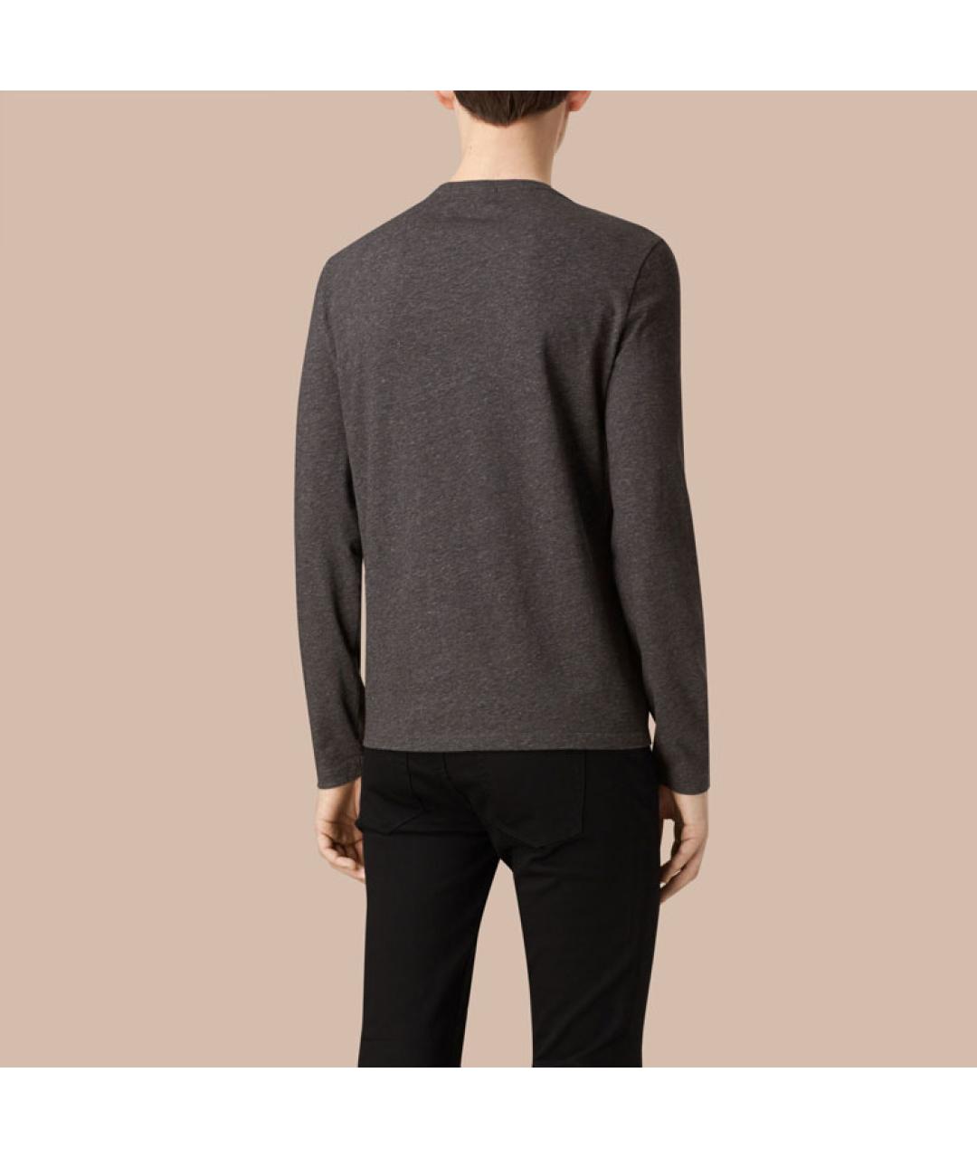 BURBERRY Серый джемпер / свитер, фото 5