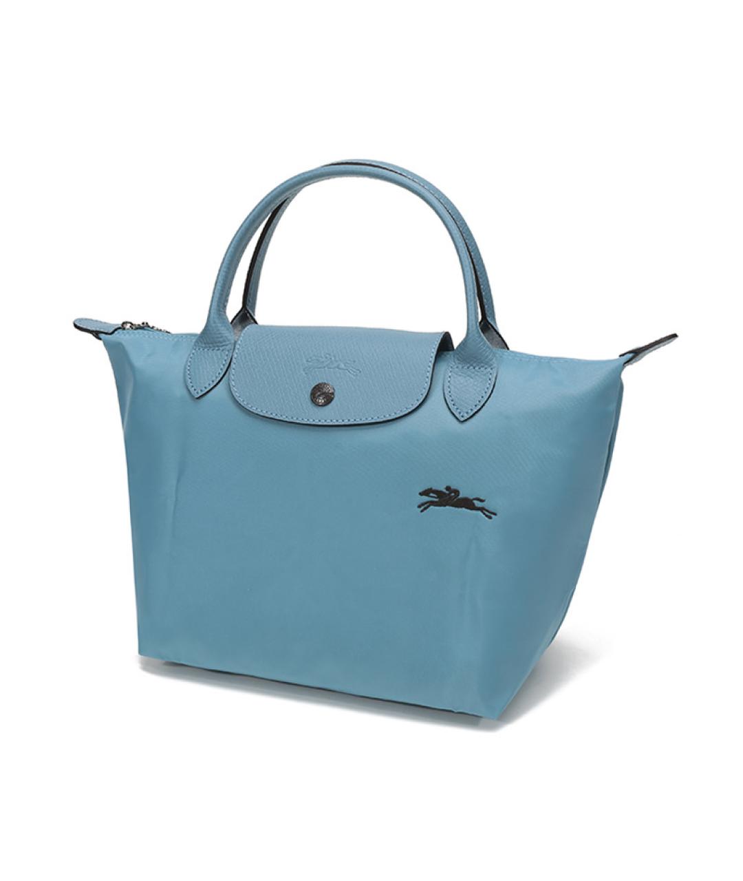 LONGCHAMP Голубая сумка через плечо, фото 2