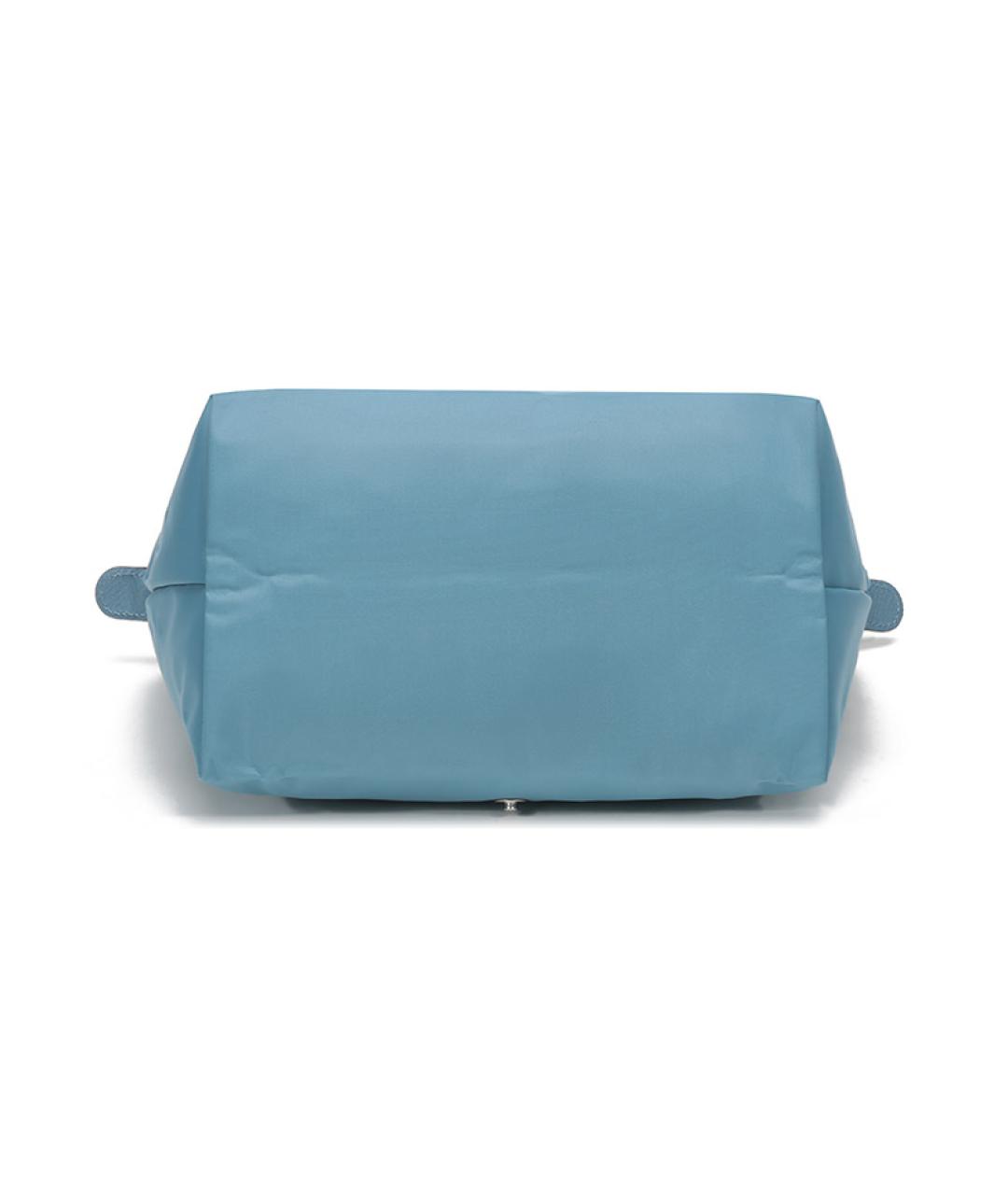 LONGCHAMP Голубая сумка через плечо, фото 5