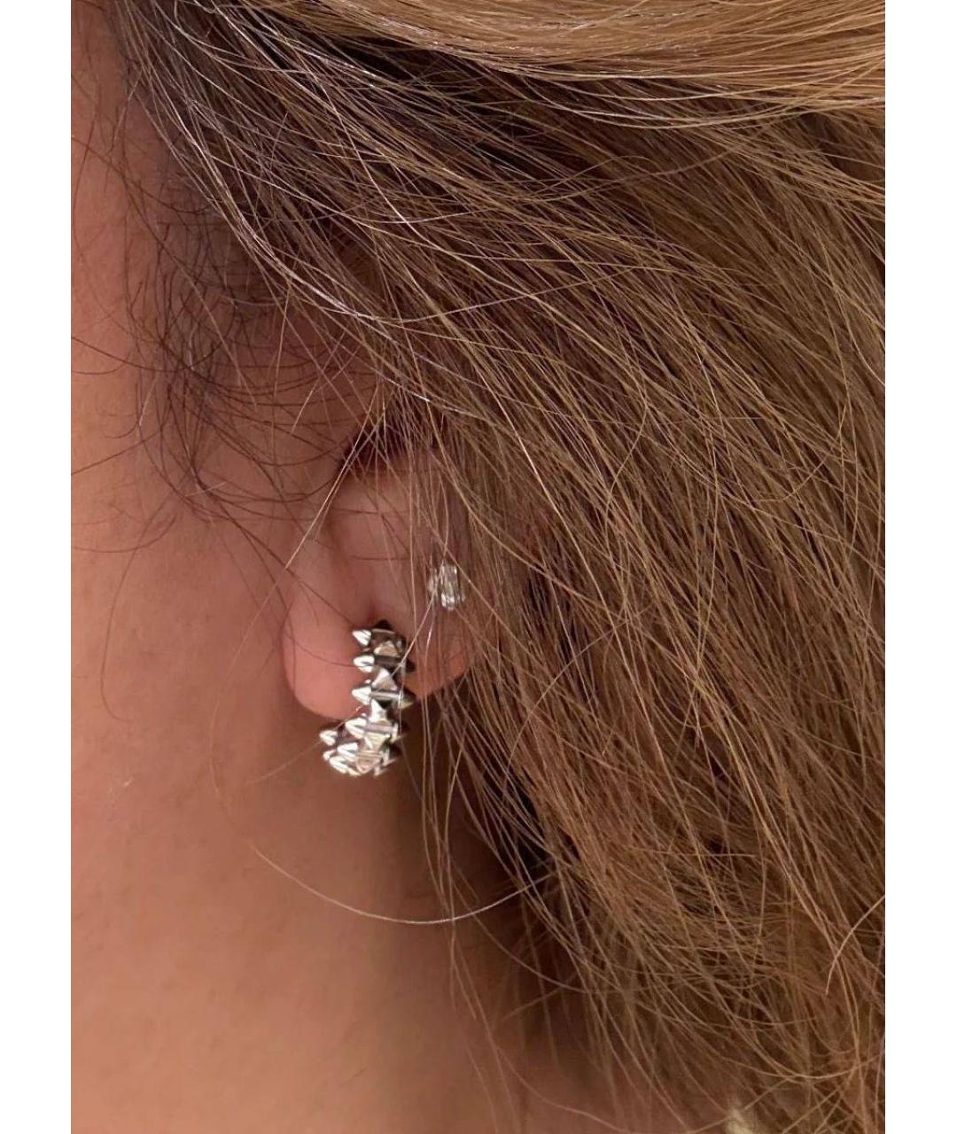 CARTIER Серебряные серьги из белого золота, фото 3