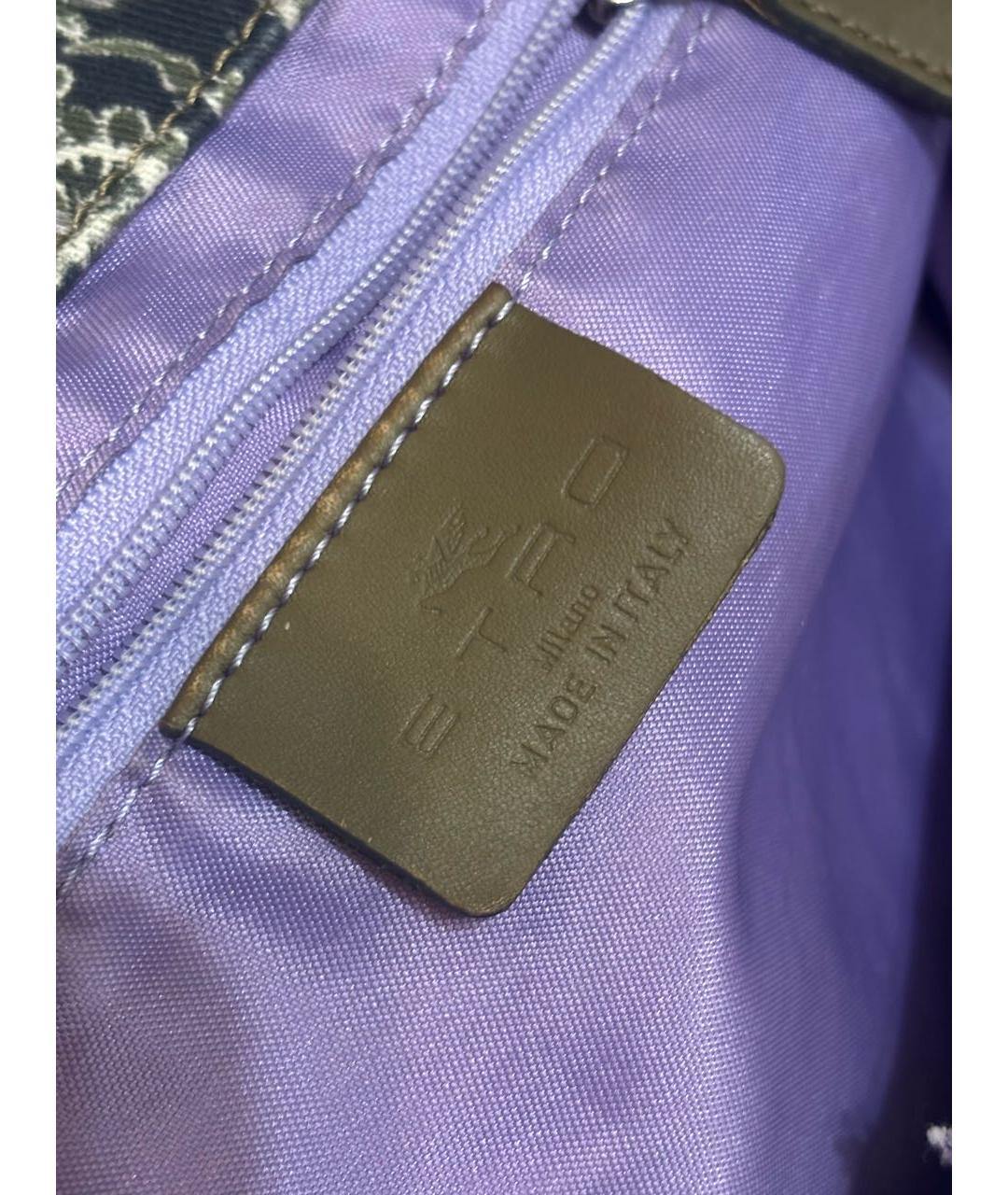 ETRO Мульти хлопковая сумка с короткими ручками, фото 6