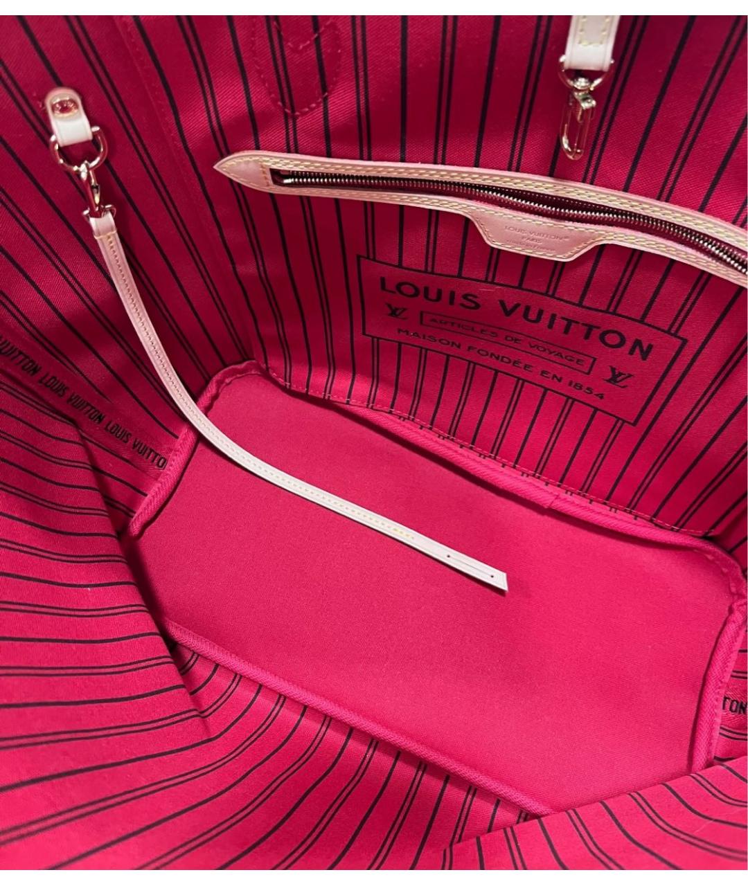 LOUIS VUITTON Коричневая сумка тоут, фото 6