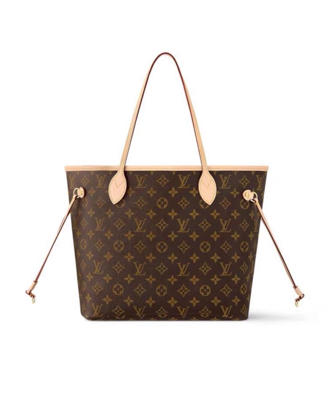 LOUIS VUITTON Коричневая сумка тоут, фото 8