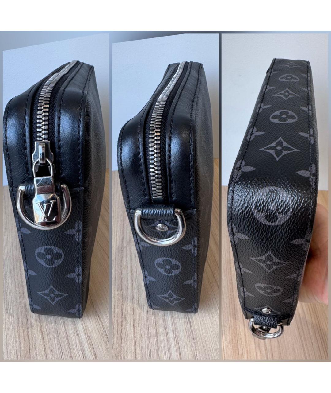 LOUIS VUITTON Черная сумка на плечо, фото 4